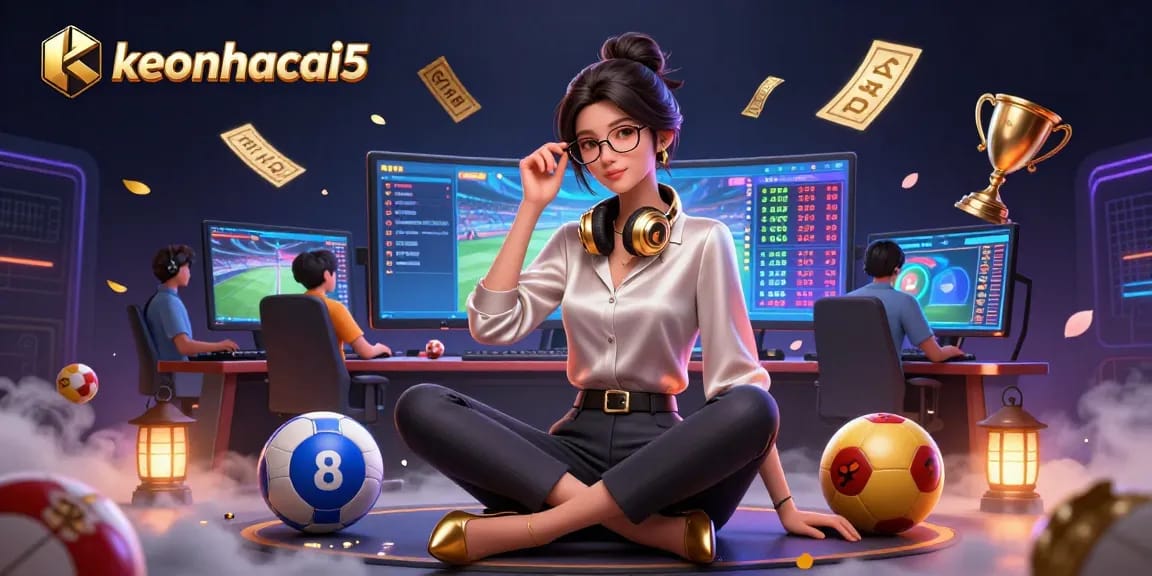 Engage with keonhacai5's vibrant sports betting scene, showcasing dynamic odds and immersive experiences.