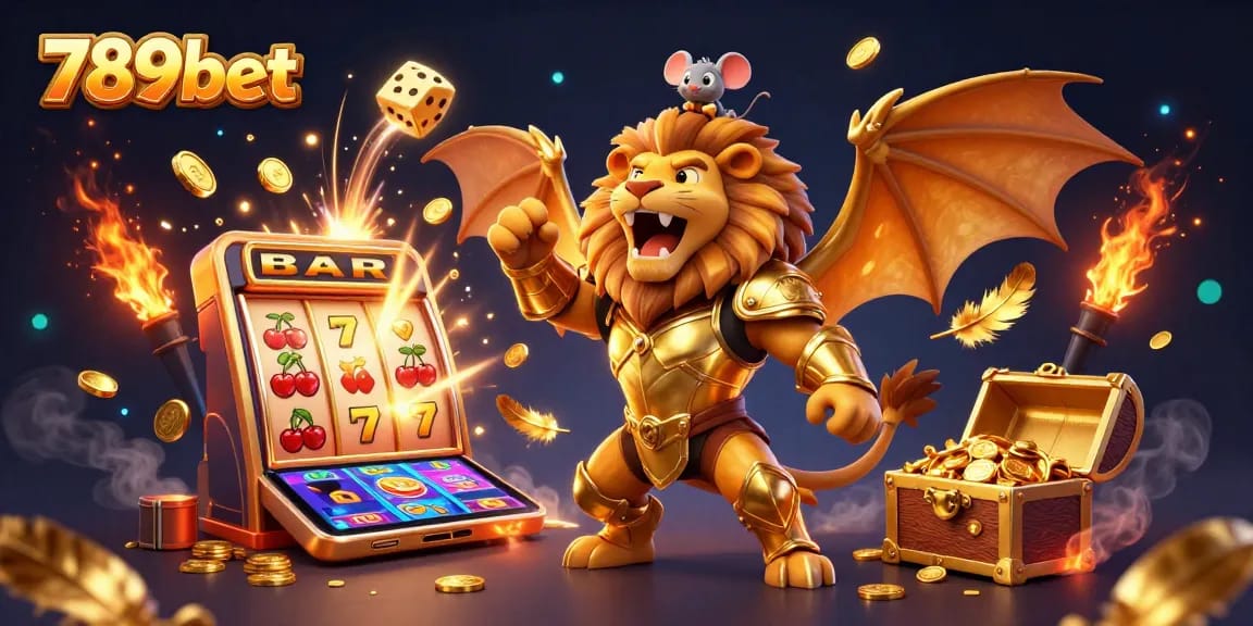 Experience explosive wins at 789bet with a captivating illustration of casino excitement.