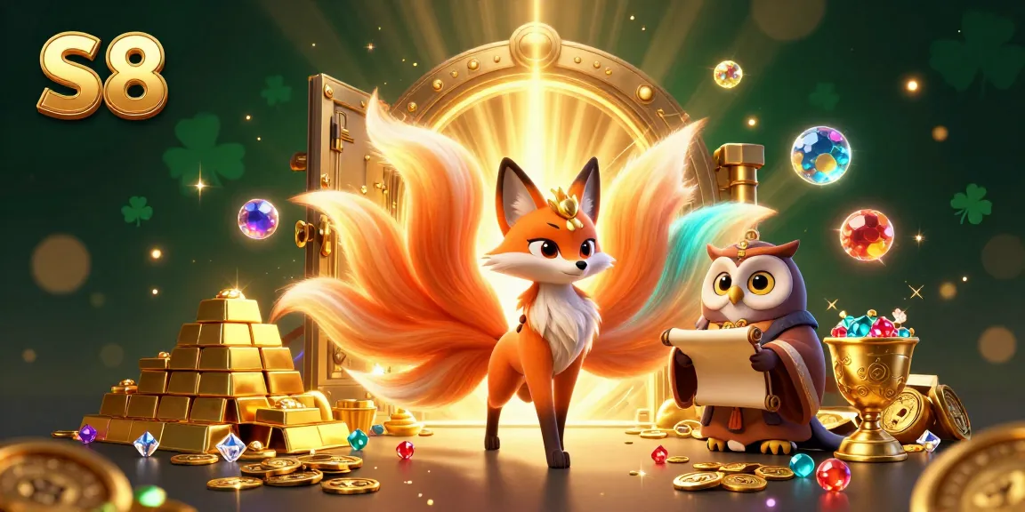 S8 Casino Adventure: Win Big with a Magical Nine-Tailed Fox Spirit and Wealth Elements